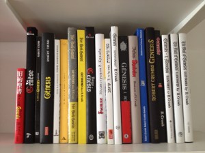 The GENESIS bookshelf (to July 2013)