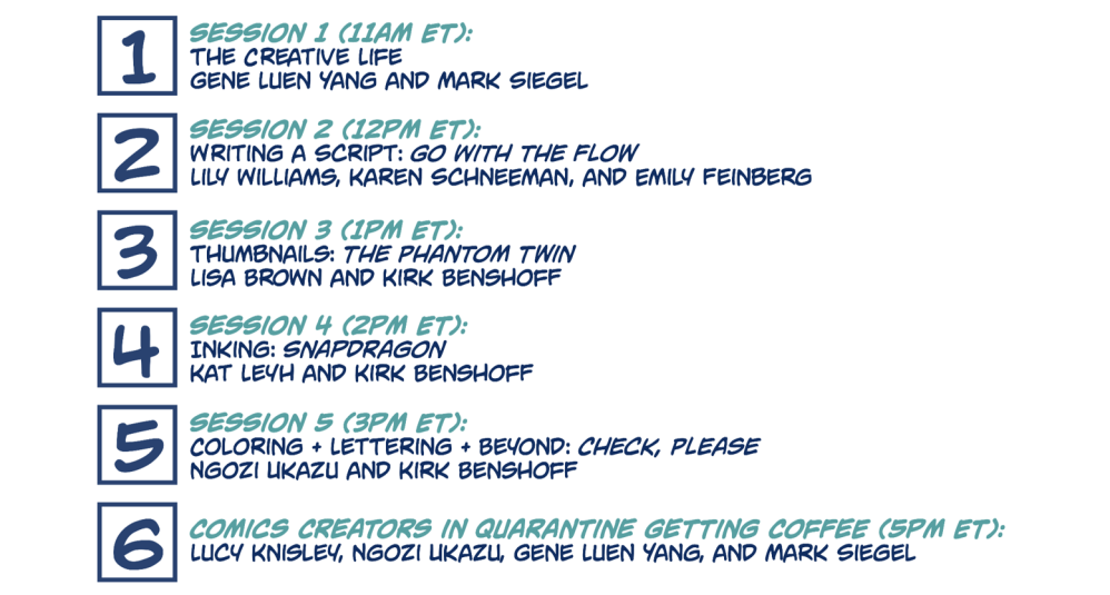 Comics relief programme